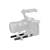 SmallRig 5211 - 2x pręt montażowy 15mm, przykład użycia